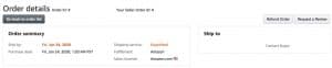 amazon customer order details