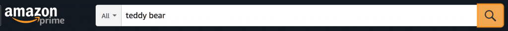amazon search bar